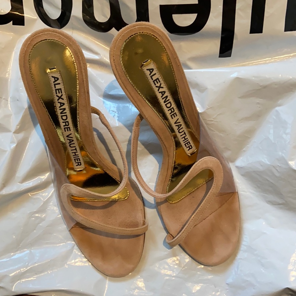 Alexandre Vautier heels AVA VINYL AND SUEDE